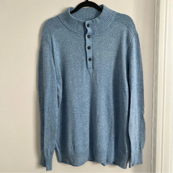 Gap blue Mockneck sweater - Picture 2 of 3